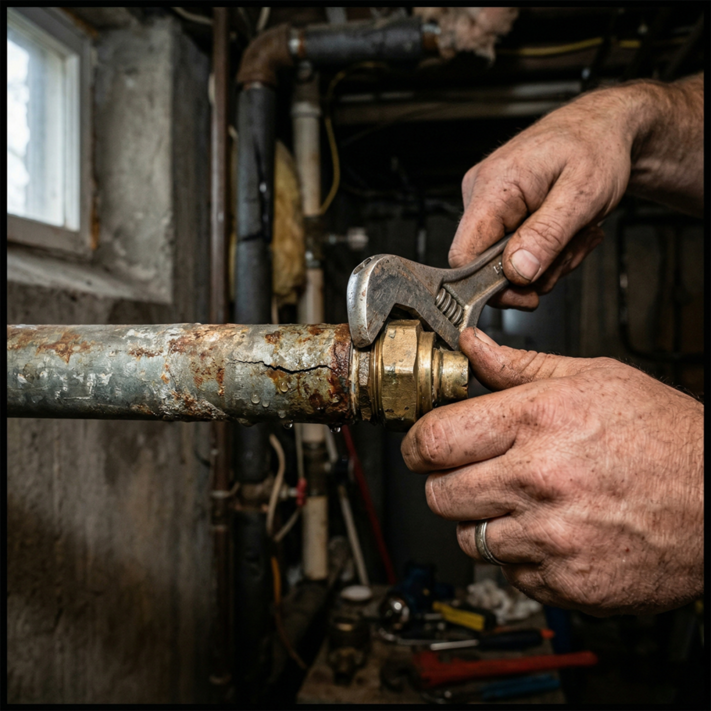 Aging or Corroded Pipes