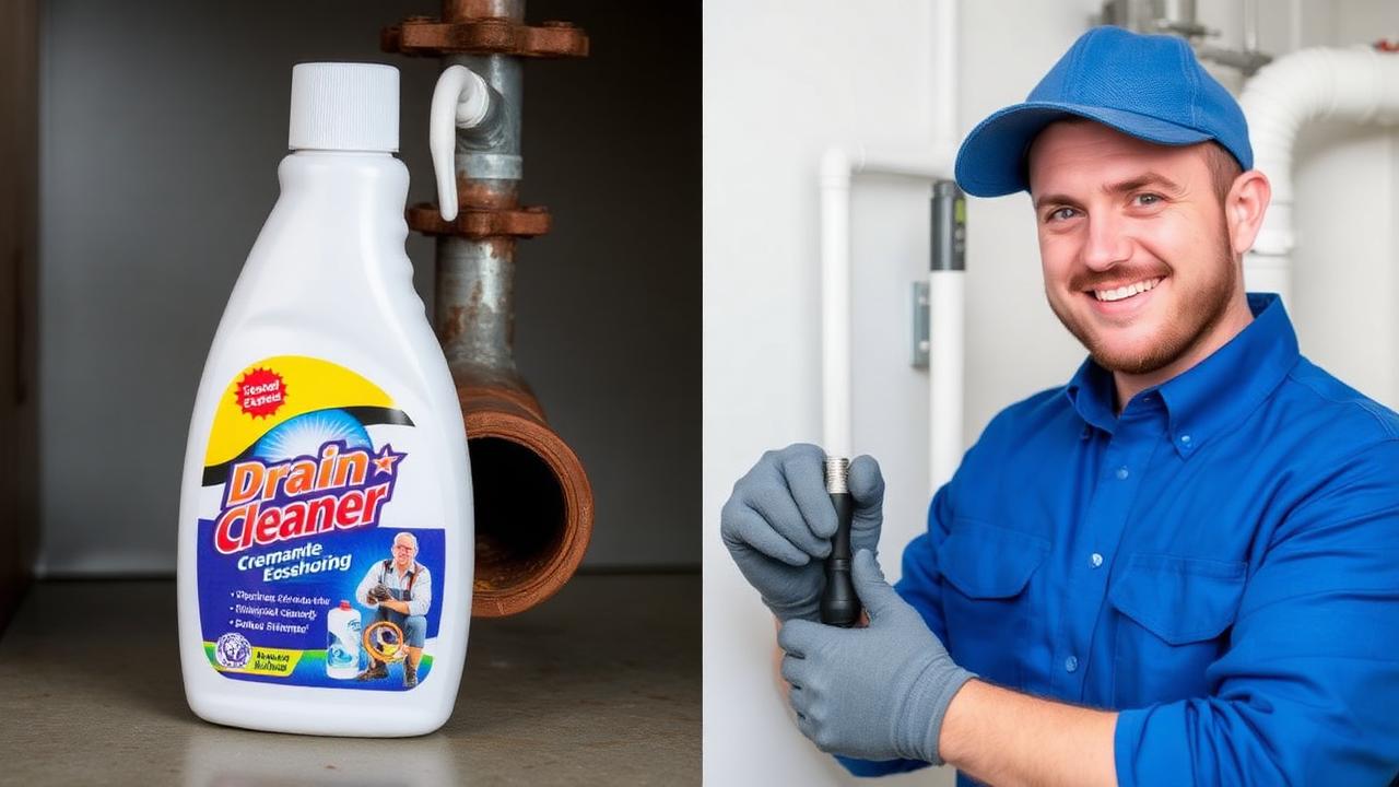 DIY vs Professional drain cleaning comparison