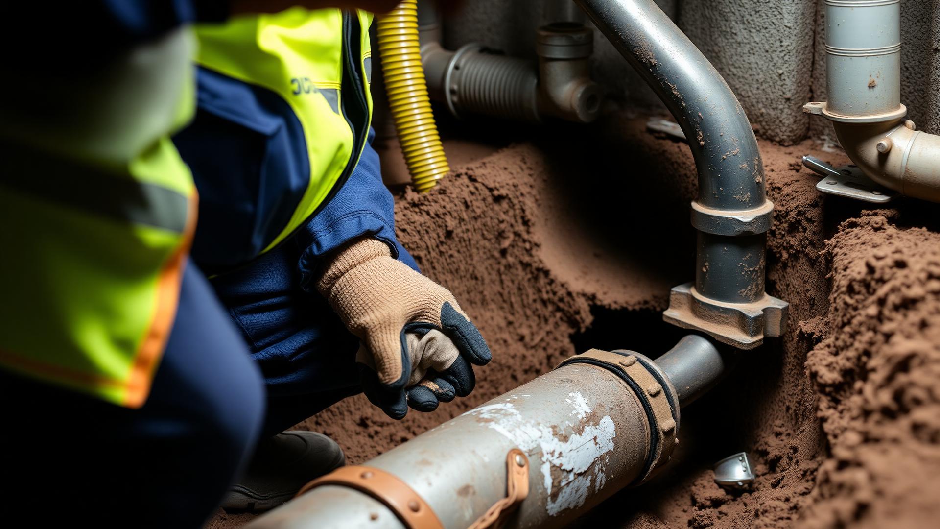 Drain repair service