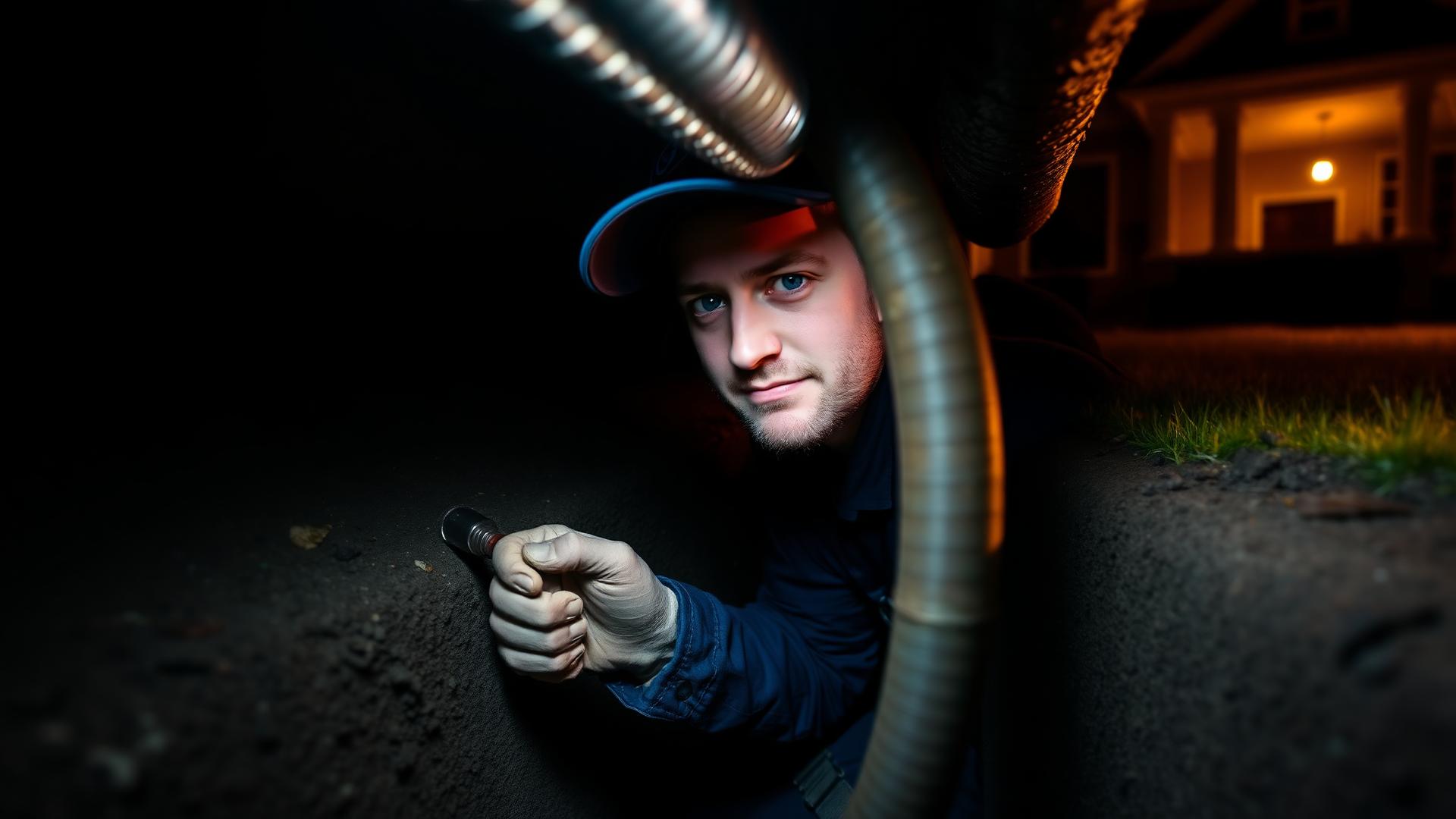 Sewer line repair service